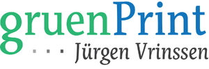 gruenPrint Jürgen Vrinssen Logo